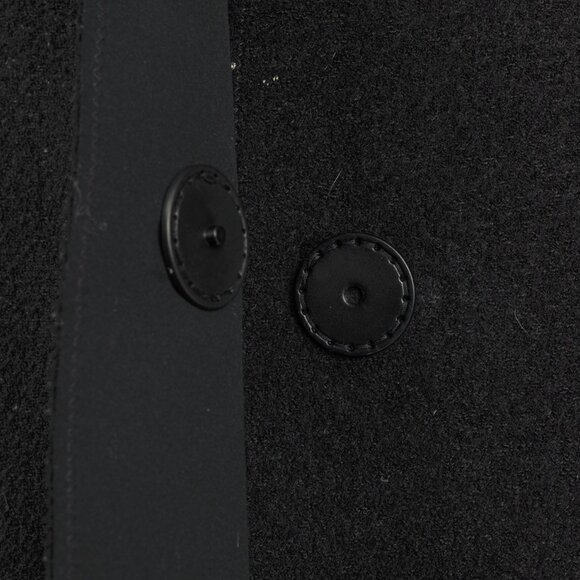 Marie Saint Pierre Black Boiled-Wool Blazer - Picture 6 of 9